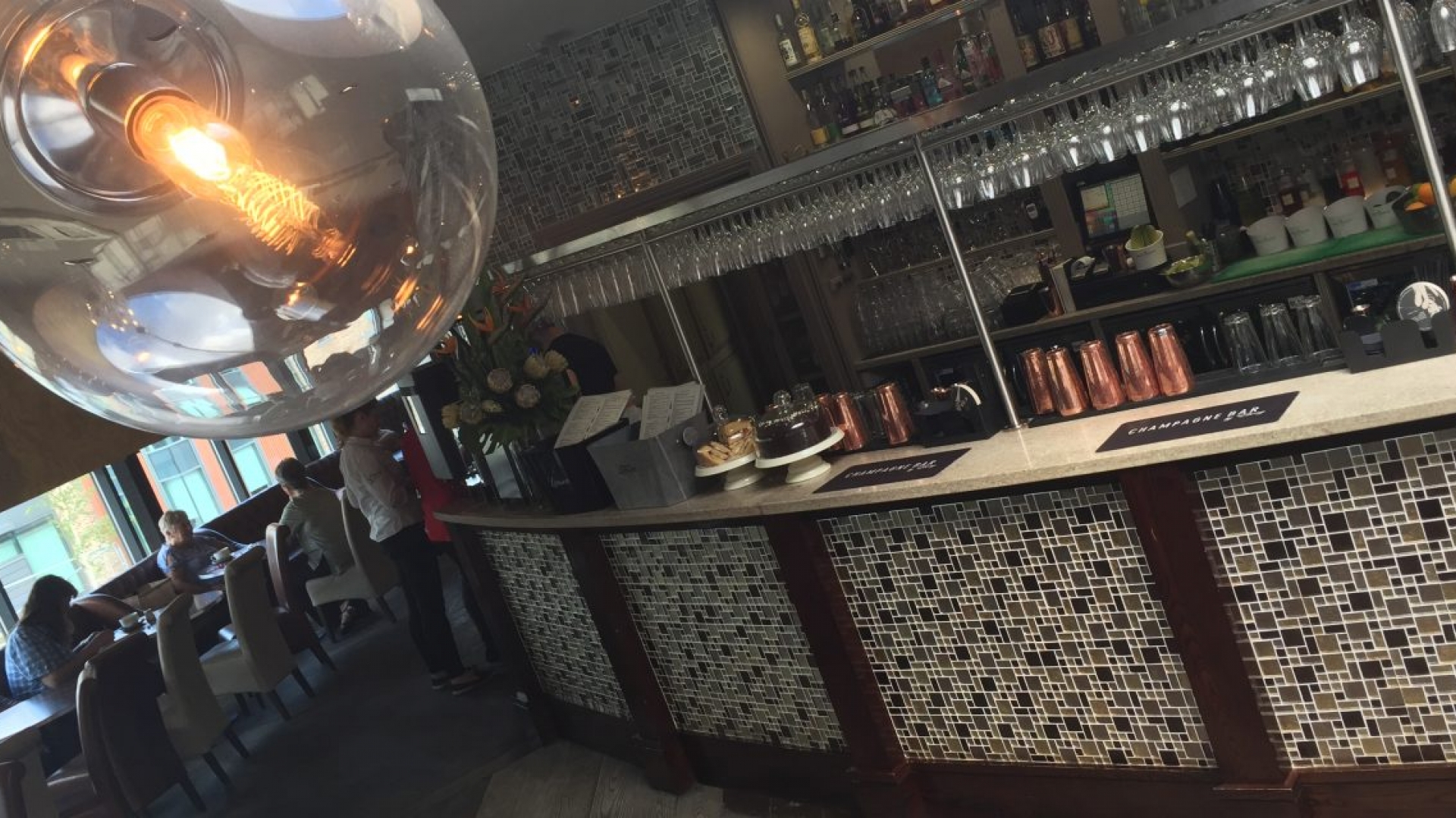 Ebony Champagne and Cocktail Bar in Durham