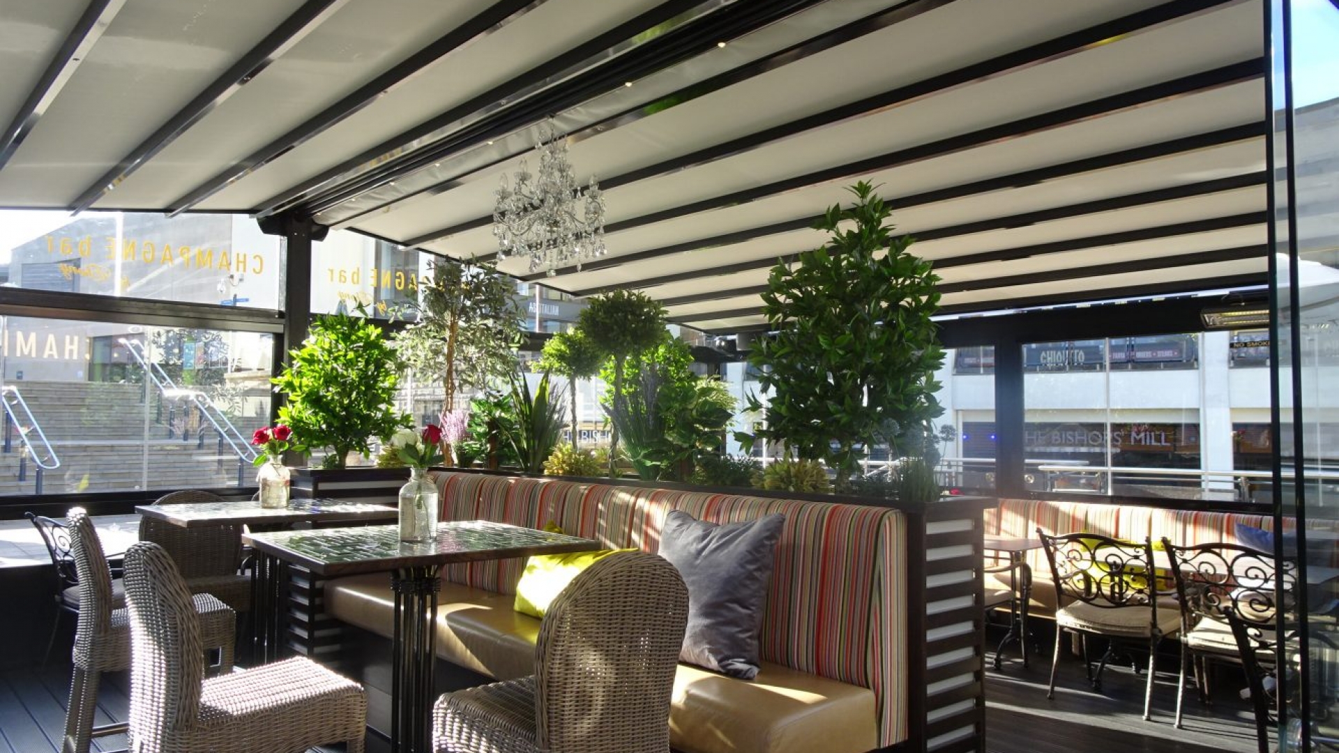 Champagne Terrace at Ebony