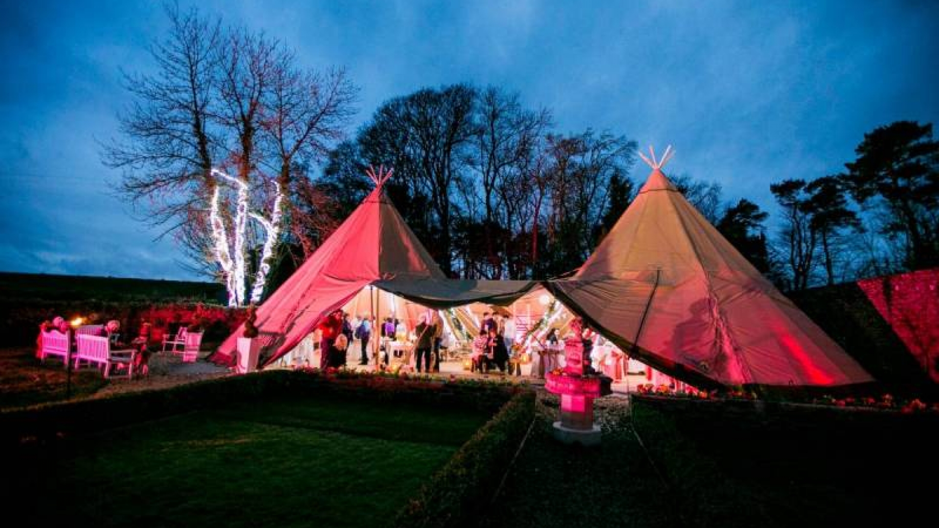 Tipi at Woodhill Hall